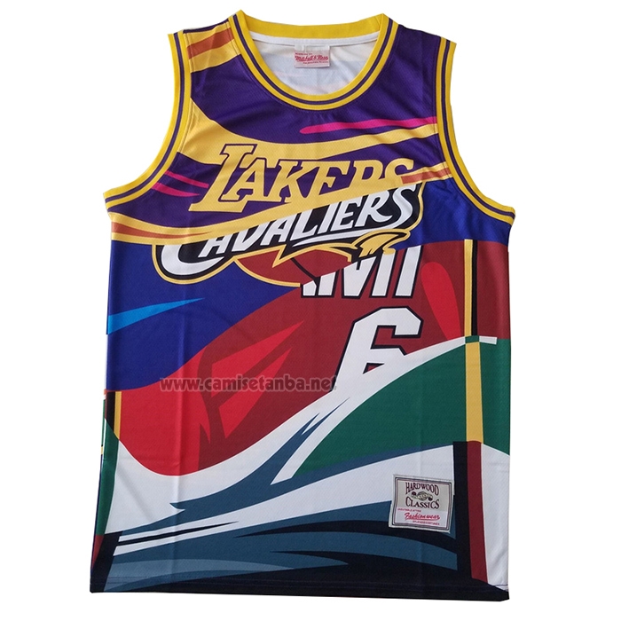 Camiseta Mitchell & Ness Big Face Lebron James